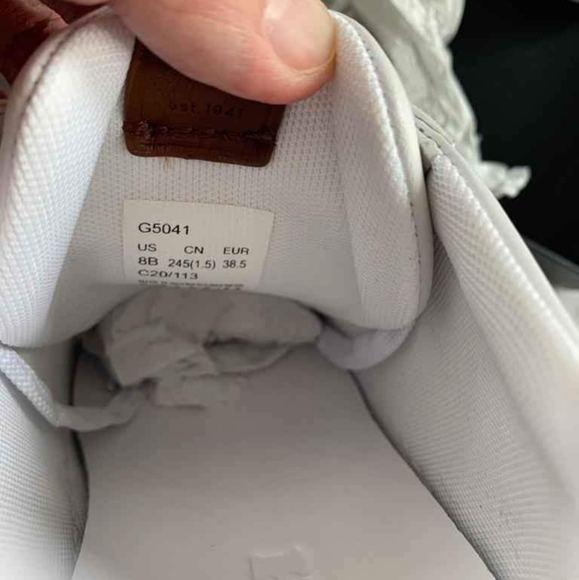 Coach low raise leather sneakers - Picture 7 of 9